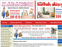 Tablet Screenshot of marangozmobilya.com